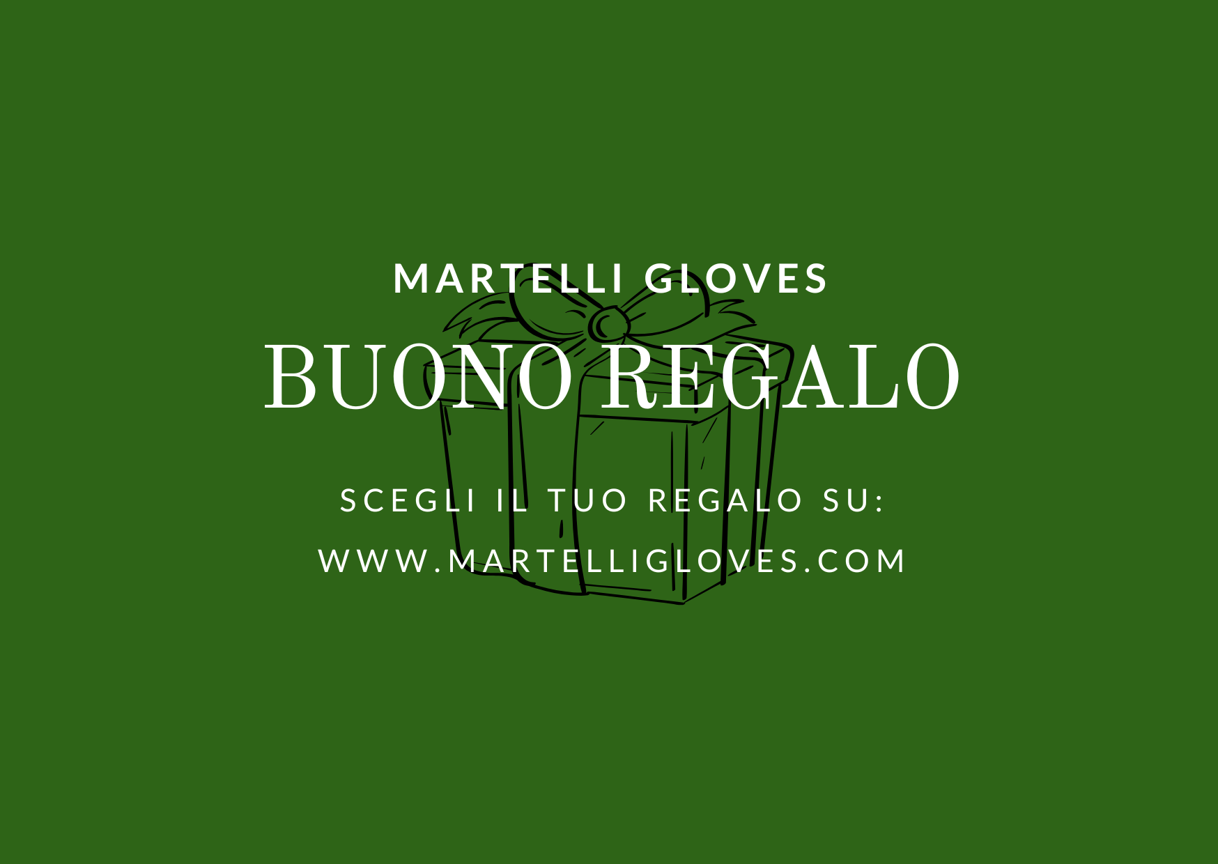 Carta Regalo Digitale Martelli Gloves