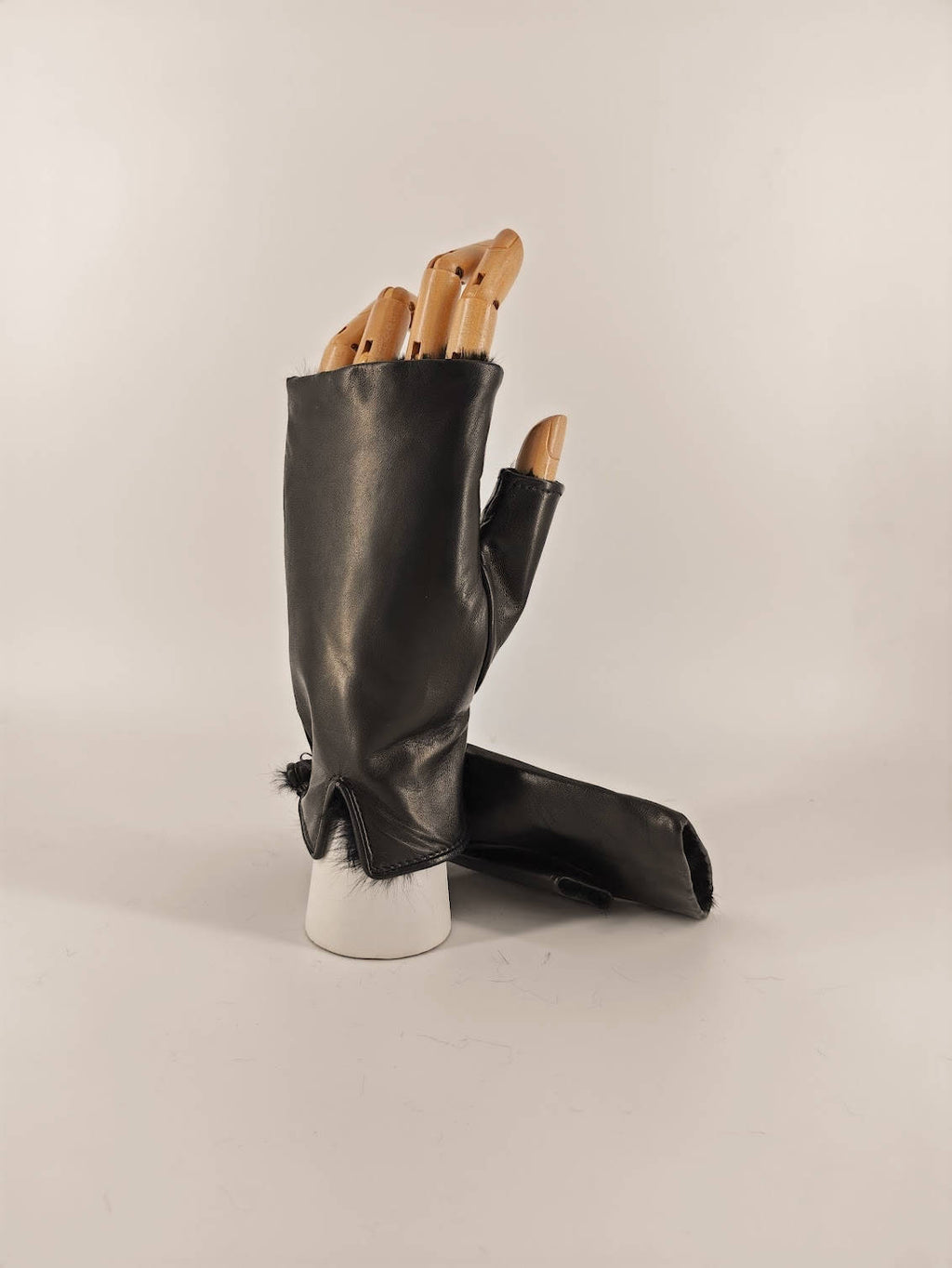 Bianca . Pelliccia Mezze Dita