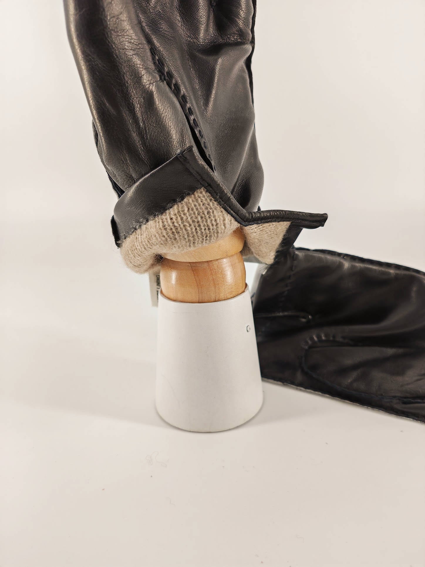 Guanti da guida bicolore cognac e navy Guanti da guida bicolore cognac e navy